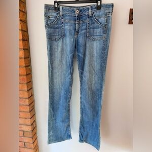 Hudson Jeans Light Blue Straight Leg Denim